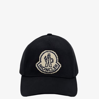 Moncler Man Hat Man Black Hats