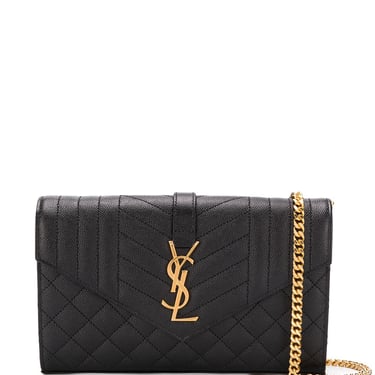 Saint Laurent Women Cassandre Leather Mini Bag