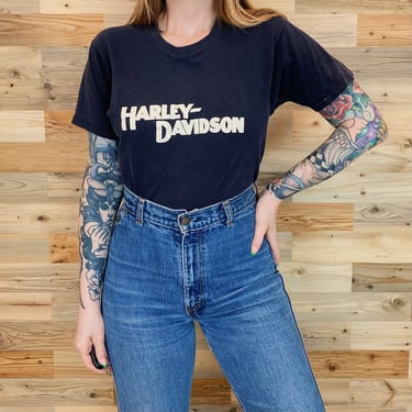 70's Harley Davidson Motorcycles Tee Shirt 