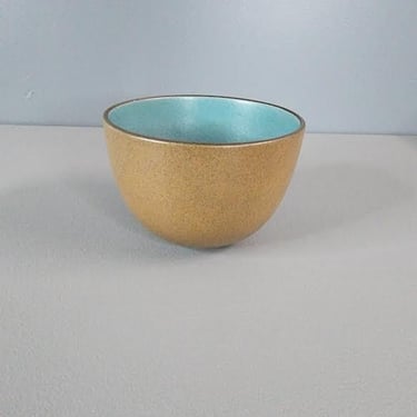 Heath Ceramics Deep Turquoise Nutmeg Bowl 