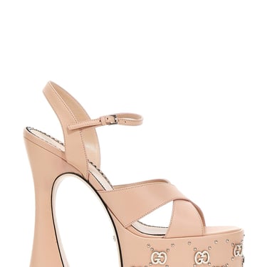 Gucci Women 'Crossover Gg' Sandals