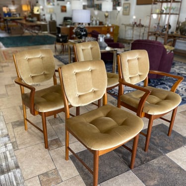 Mid Century Teak Dining Chairs