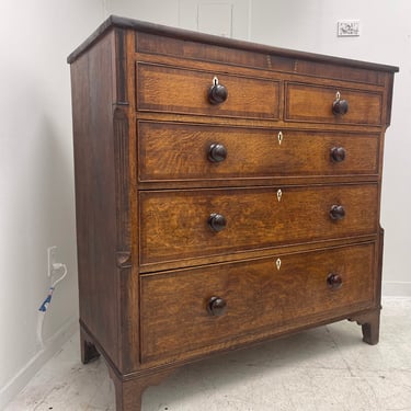 Free Shipping Within Continental US - Antique Dresser , Late 1800, English Design Dovetail Drawers Cabinet Storage 