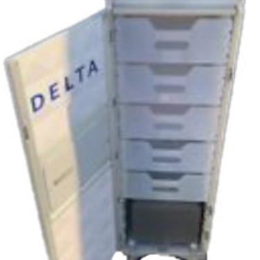 DELTA AIRLINES BAR CART/TROLLEY
