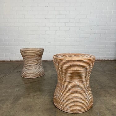 Pencil reed side tables -sold separately 