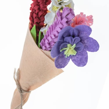 Silk Road Bazaar - Petite Foxglove &amp; Lupine Bouquet