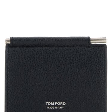 Tom Ford Man Black Leather Card Holder