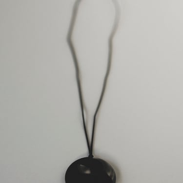 Elsa Peretti Black Lacquer Pendant