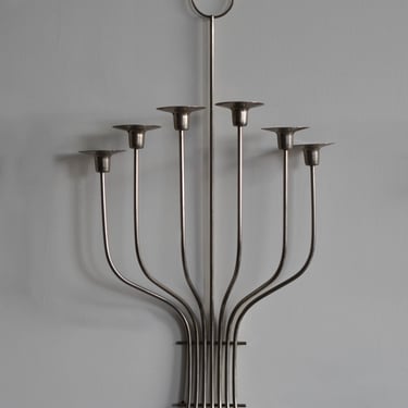 Brass Candle Sconces