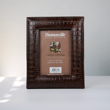 Leather Thomasville 5x7 Photo Frame