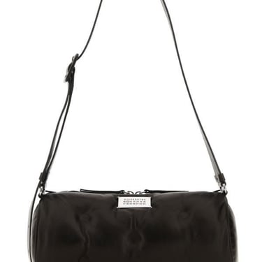 Maison Margiela Woman Black Nappa Leather Glam Slam Crossbody Bag