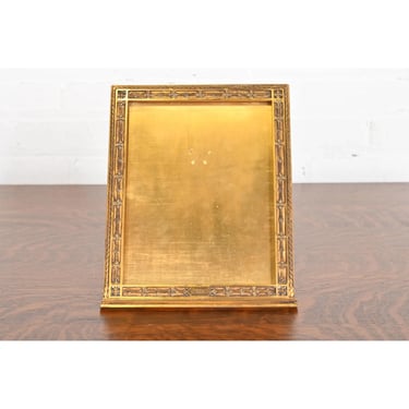 Tiffany &#038; Co. New York Art Nouveau Bronze Doré Large Picture Frame