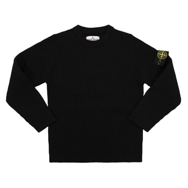 Stone Island Women Ribbed Crew-Neck Sweater