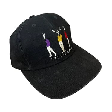 Vintage 90's Uman Studios Rap Hip Hop Snapback Hat