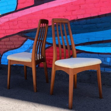 Benny Linden Teak Dining Chairs 