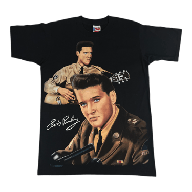 Vintage Elvis Presley &quot;Military Uniform&quot; T-Shirt