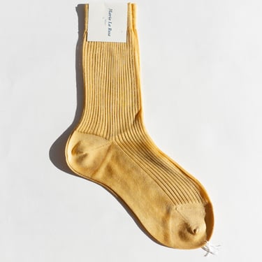 Silk Sock in Yellow