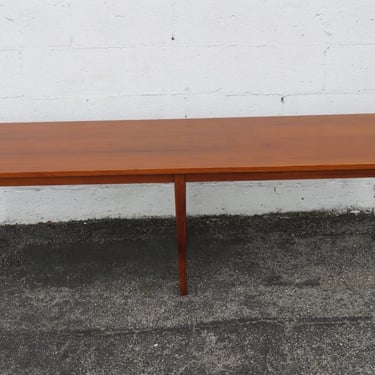 C F Danish Modern Long Tall Coffee Table Low Console 5243