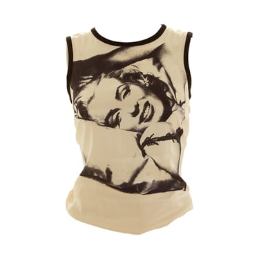 Dolce & Gabbana Silk Marilyn Tank Top