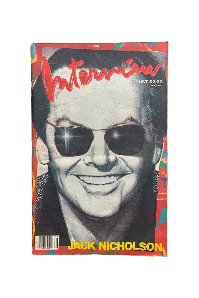 Vintage Interview Magazine, August 1984 Edition | Cafiero Select | East ...
