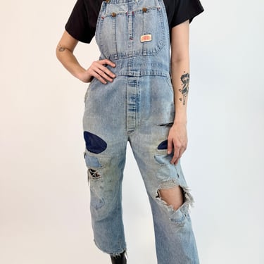 Roundhouse Patched Overalls