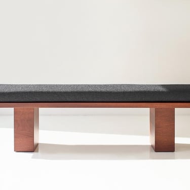 Modern Walnut Suelo® Bench 