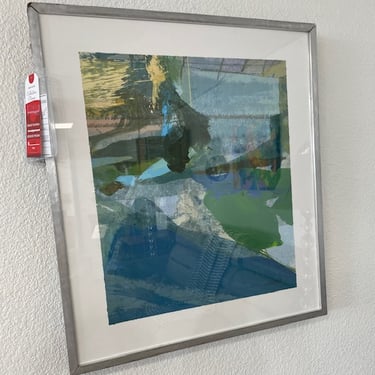 Mark Fetty<br />Ariel Abstract<br />Metal Frame<br />L 27 x H 30