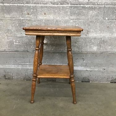 Craftsman Oak Side Table (Seattle)