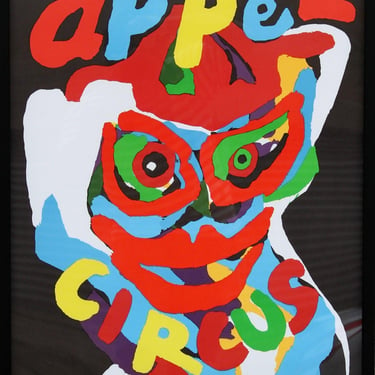 Karel Appel, Circus, Lithograph Poster 