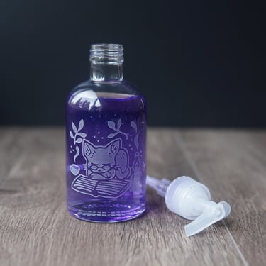 Rabbit Soap Dispenser - Recycled Glass Pump Bottle 