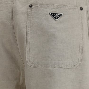 Prada Men Baggy Pants