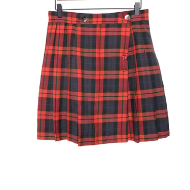 Plaid Mini Skirt USA