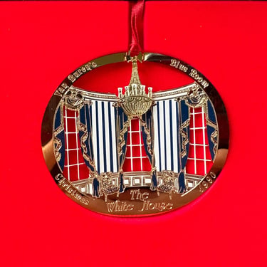 Retired White House Historical Association Ornament 1990 