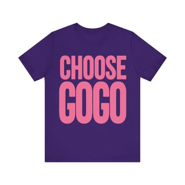 Choose Go-Go tee (Pink) - Printify