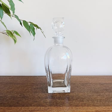 Vintage Luigi Bormioli Rossini Glass Decanter 