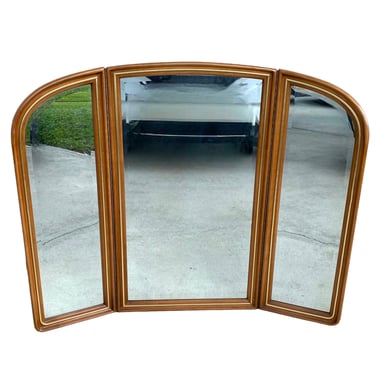 Vintage TriFold Dresser Vanity Mirror by American of | Elle Woodworthy -  Fort Myers, FL | ATTIC