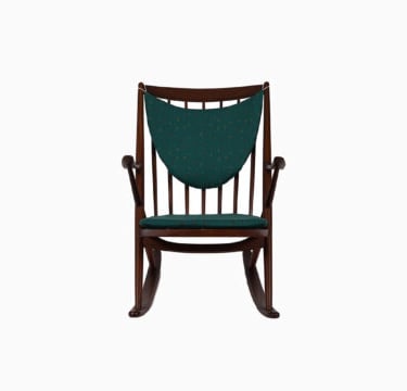 Frank Reenskaug Rocking Chair in Teak