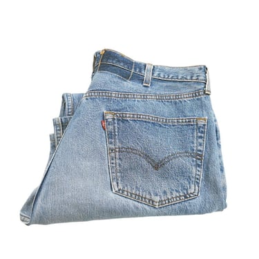 Vintage 90s Black Levis 505 Denim Jeans Size 29 x 32