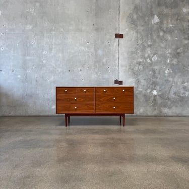 Mid Century Modern Walnut Dresser by Kipp Stewart for Drexel