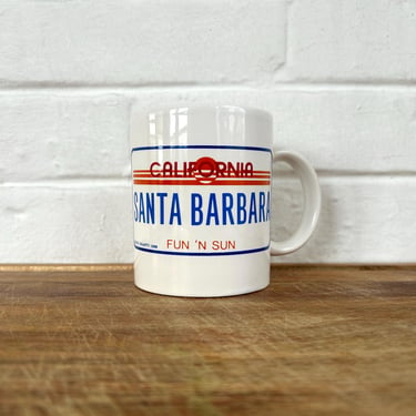 1980's Santa Barbara, California Coffee Mug 