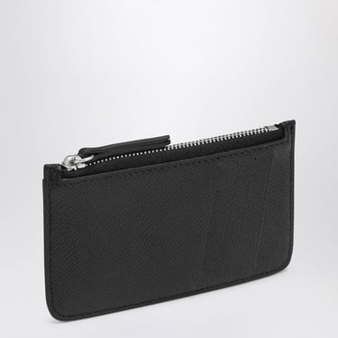 Maison Margiela Black Leather Card Holder Men