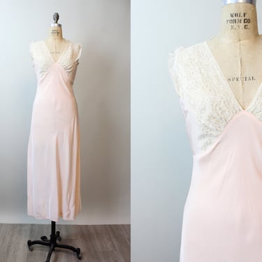 1940s PANDORA lingerie nightgown small | new spring 