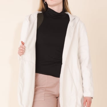 Cord Hover Coat in Oyster