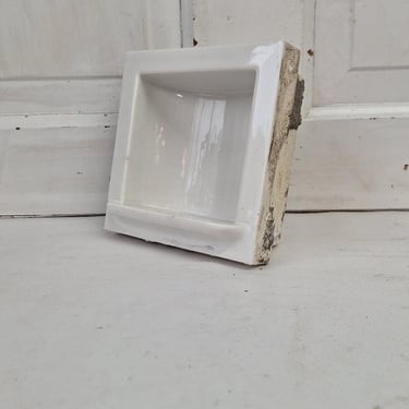 Built In Vintage Soap Holder, Tile Around Shower Soap Dish, Vintage Shower Soap Dish 030401 