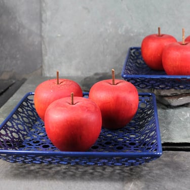 Refurbished Metal Basket | Perfect Pop of Color for Decor or Serving Perfect for Fruit or Rolls | FREE SHIPPING 