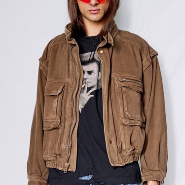 Canvas Overdye Military Jacket