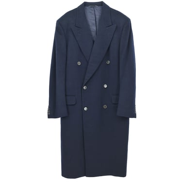Celine Double Breasted Coat Navy #50