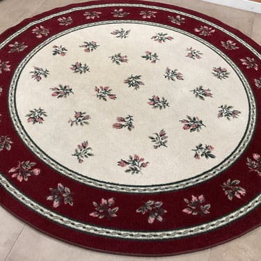 Pink Rose Rug (R029)