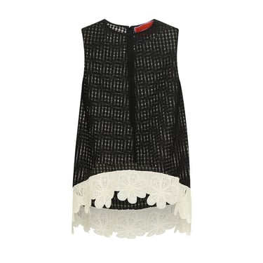 La Scala Top With Lace