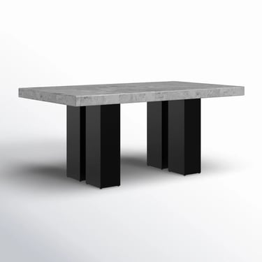 Anxhela Contemporary Black Dining Table Base FFE-741